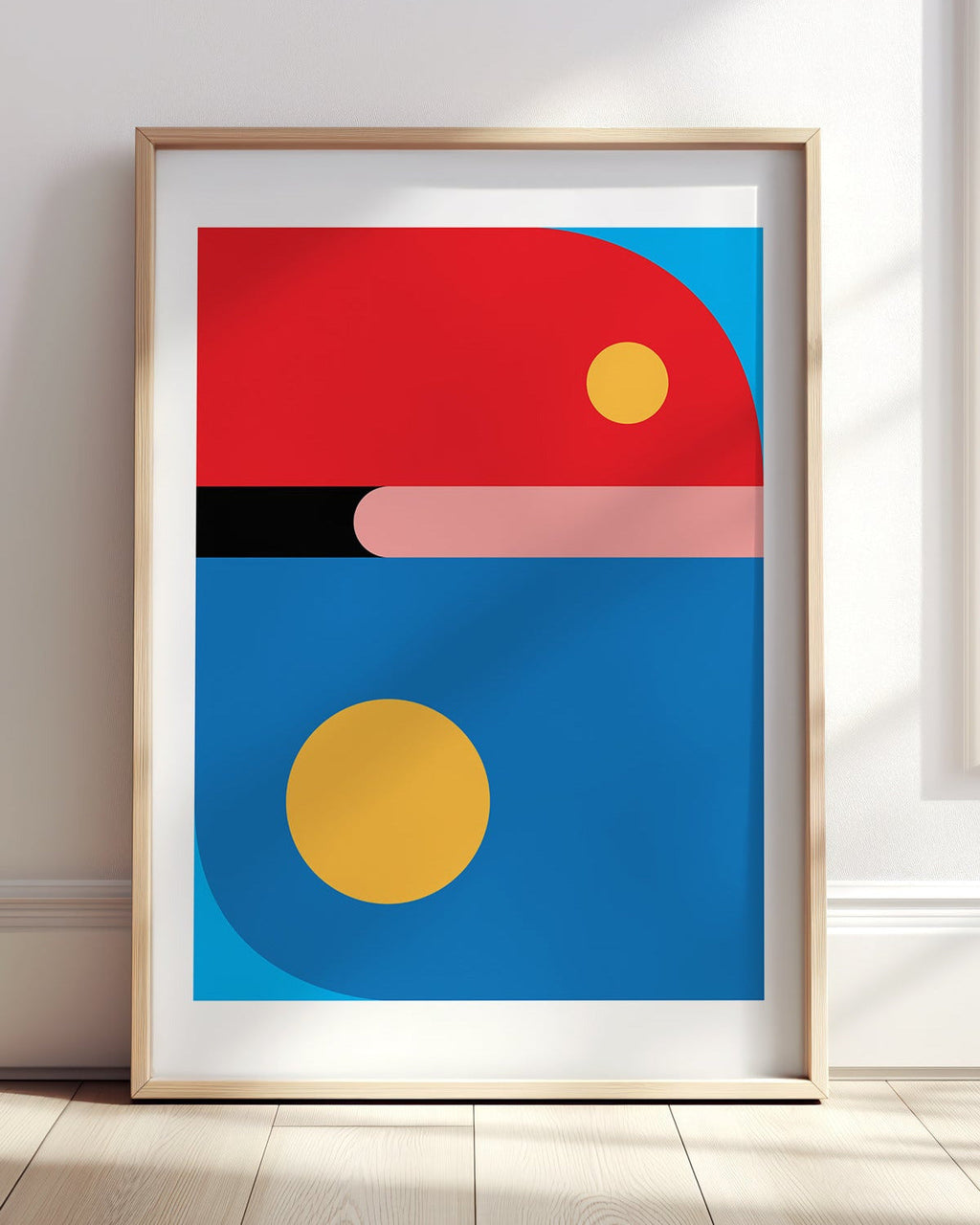 DAY TRAIN - Art Print by Holly McWhorter